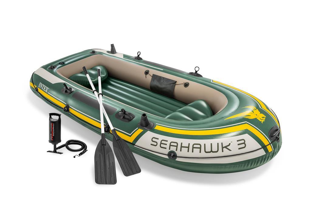 סט סירת SEAHWAK 3 כולל משוטים ומשאבה